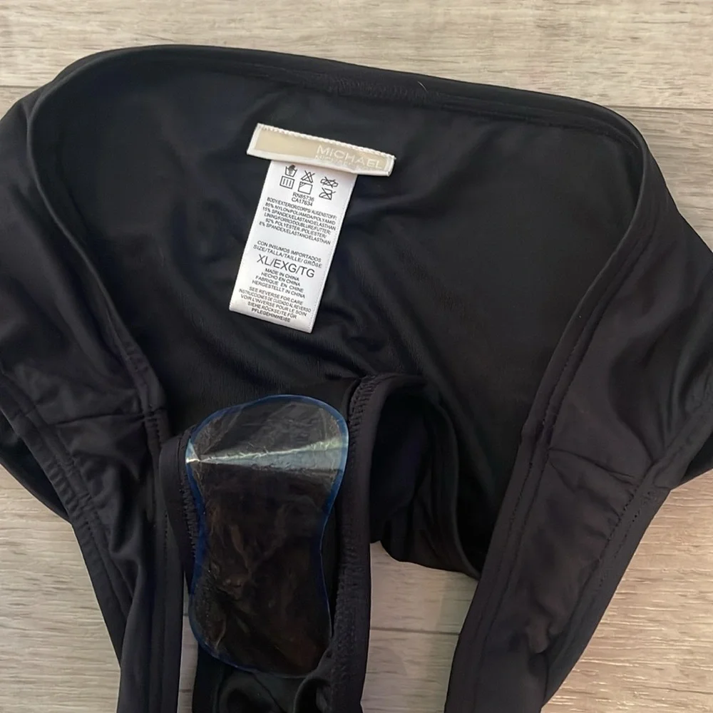 🎉Michael Kors Elegant Black Swim Bottom NWOT XL